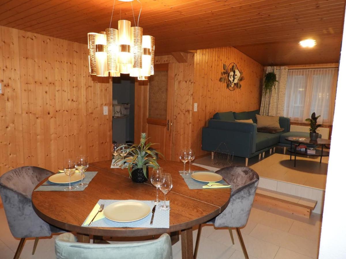 Schoene Ferienwohnung Mit Seeblick Тун Экстерьер фото